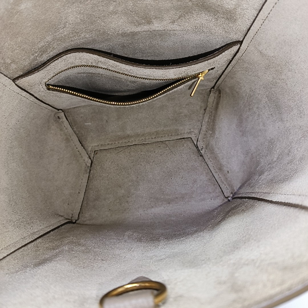SANGLE Small Calfskin Gray