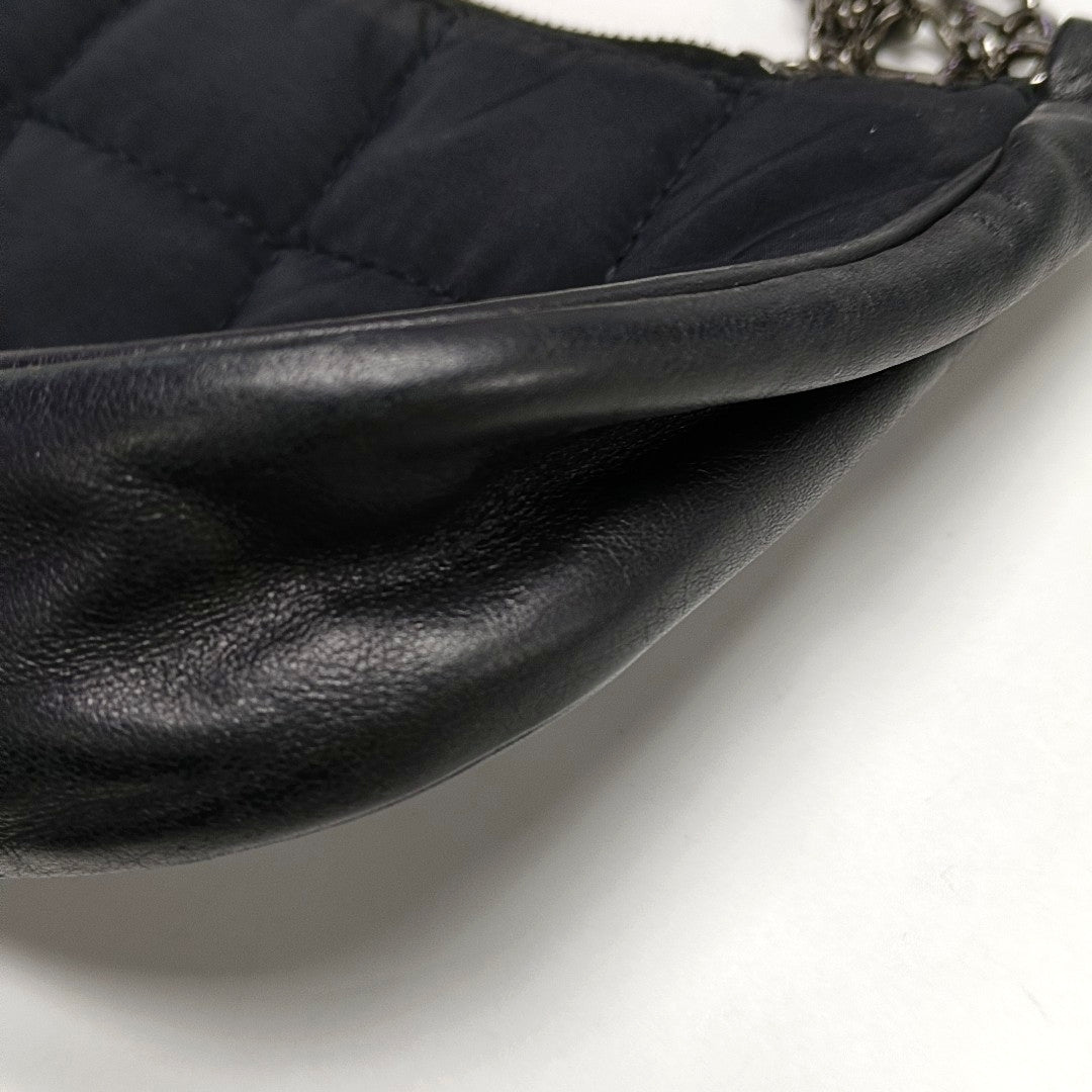 Quilted Canvas Black