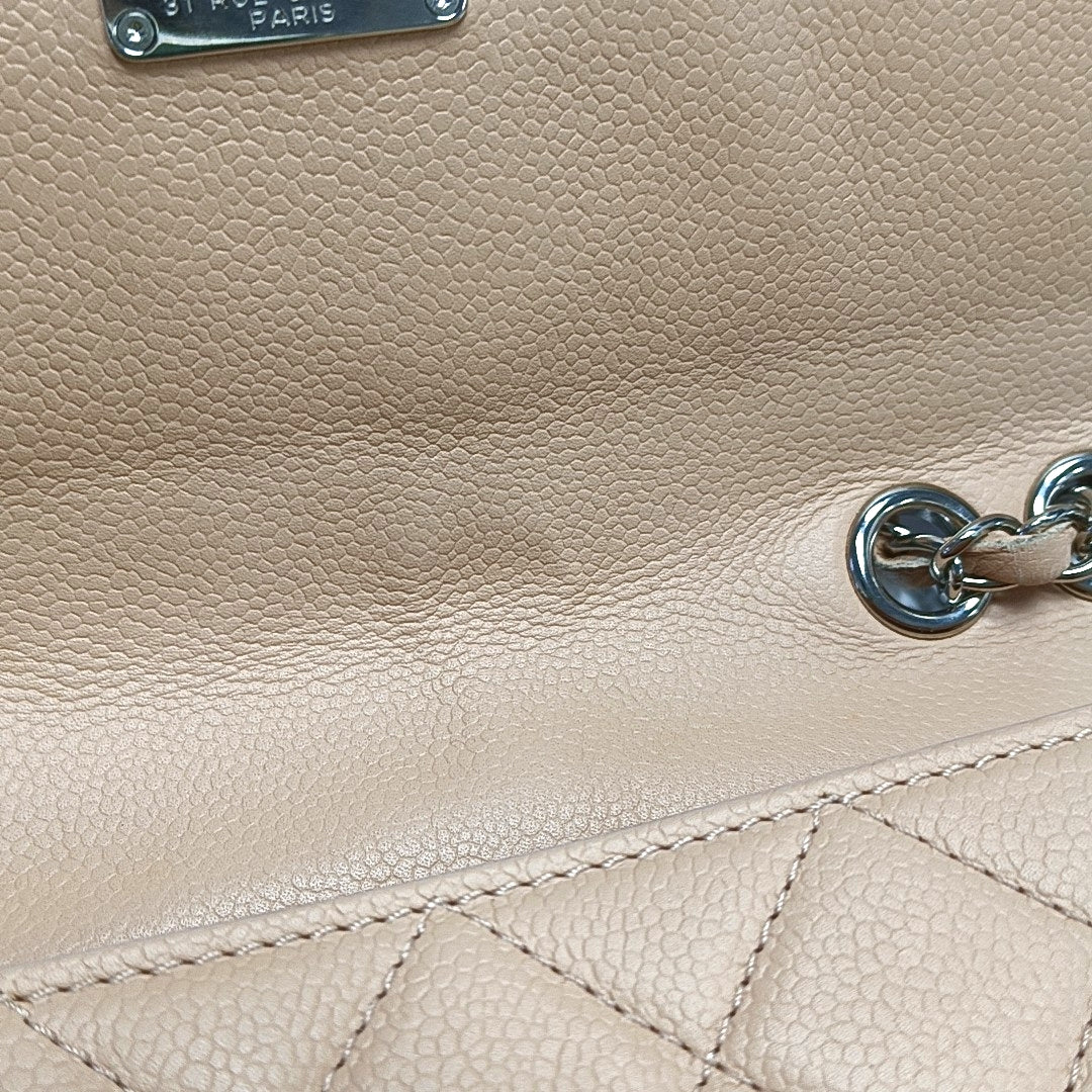 Quilted Grained Calfskin Pink