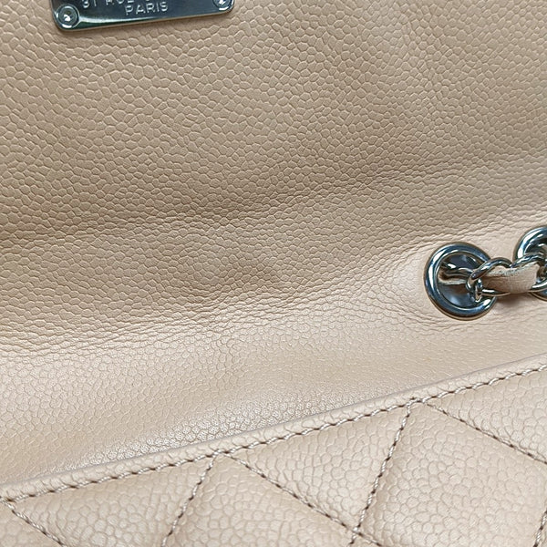Quilted Grained Calfskin Pink