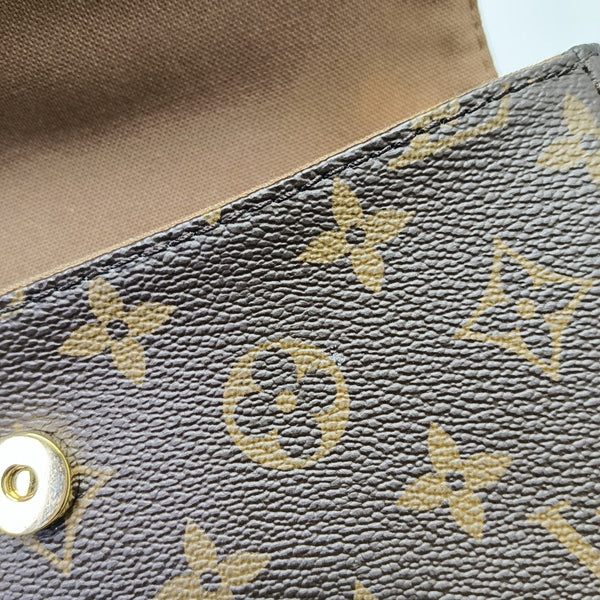 IVY Monogram Coated Canvas Brown