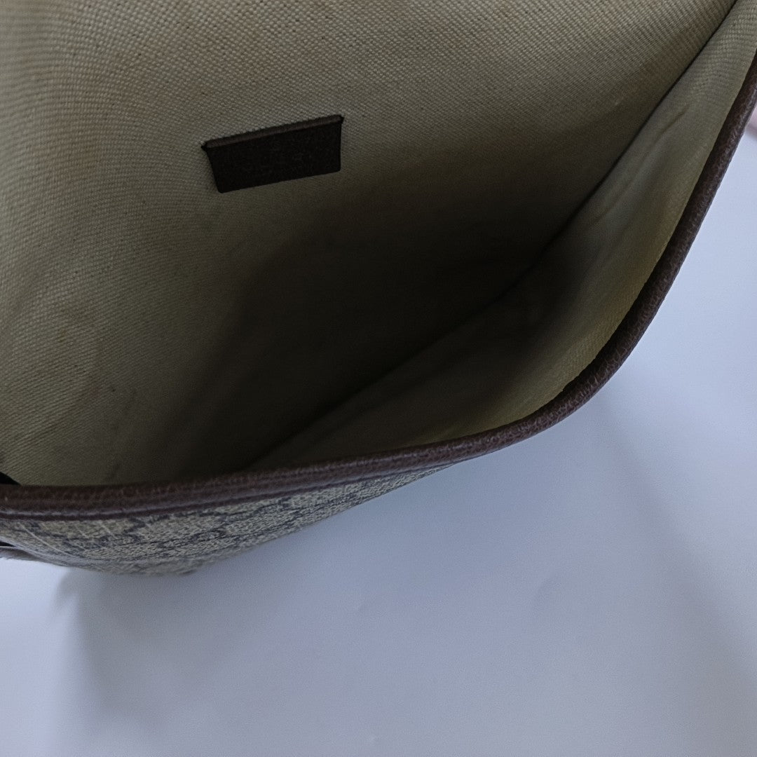 Neo Vintage Monogram Coated Canvas Brown