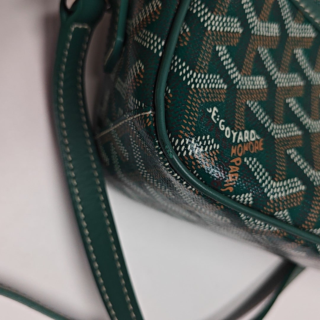 Cap-Vert PM Coated Canvas Green
