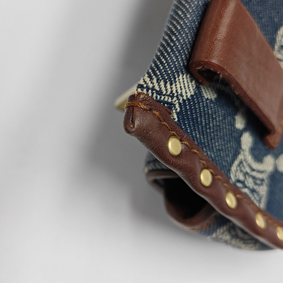 Canvas Belt Bag Blue