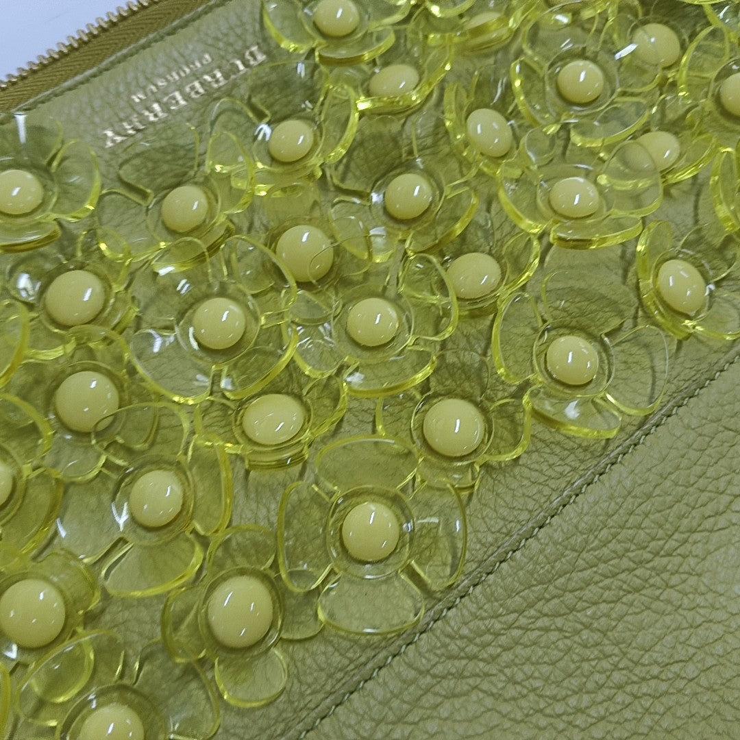 Calfskin Shoulder Bag Green
