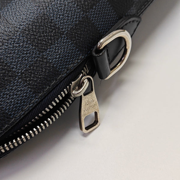 JOUR Damier Coated Canvas Blue