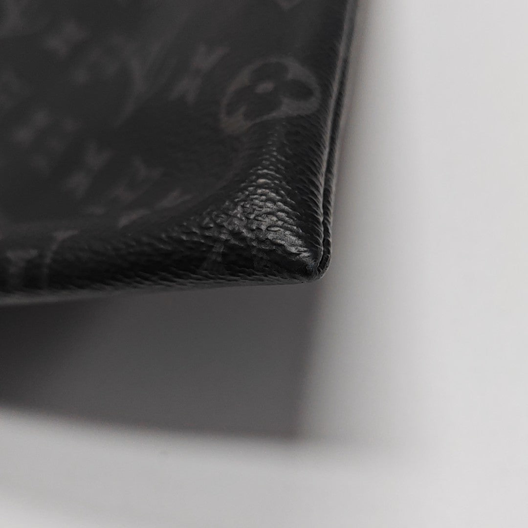 DISCOVERY Monogram Coated Canvas Gray