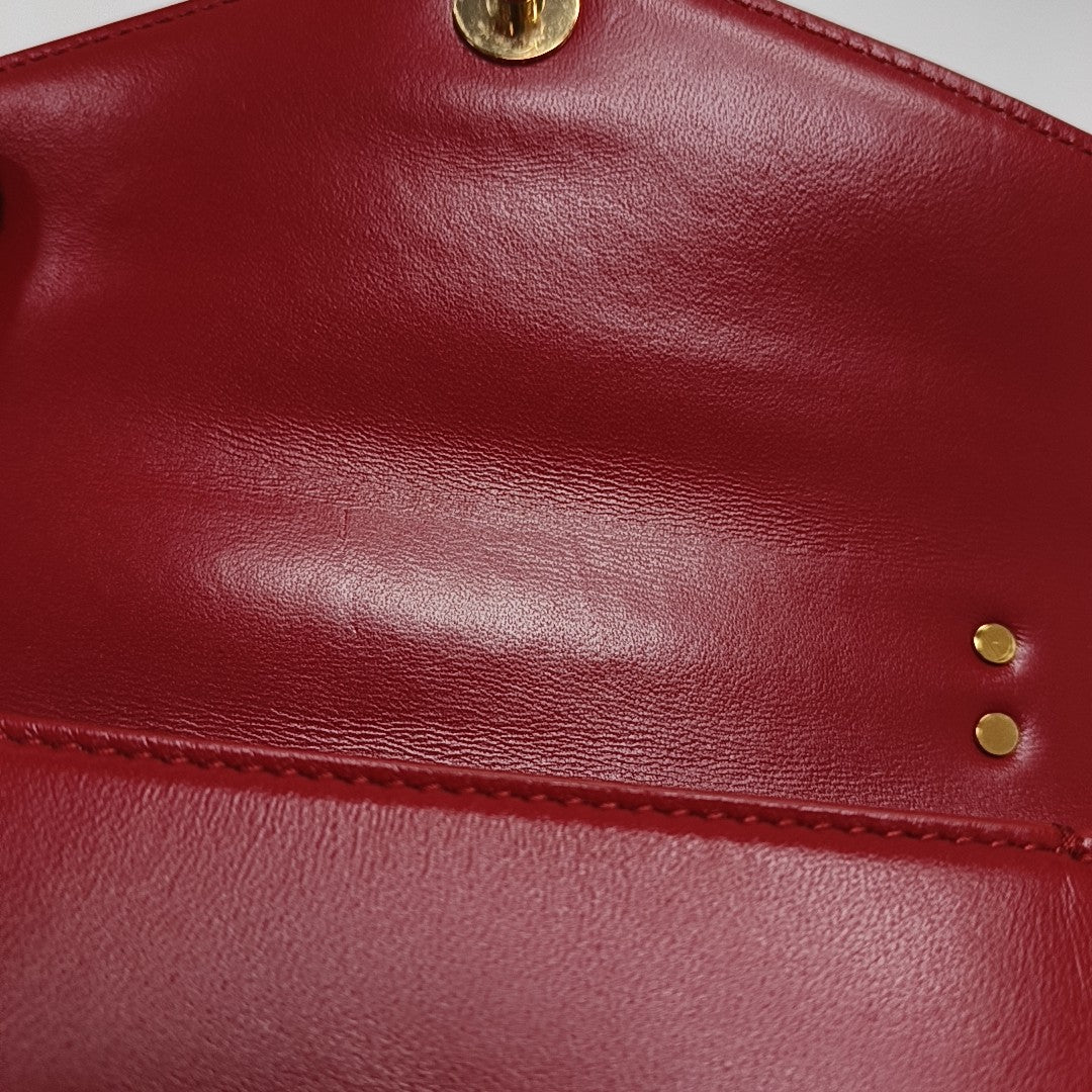 SERPENTI FOREVER Small Lambskin Red