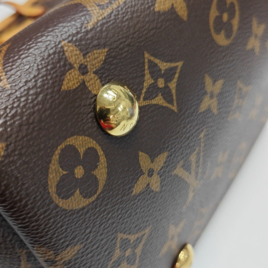 CARRYALL PM Monogram Coated Canvas Brown