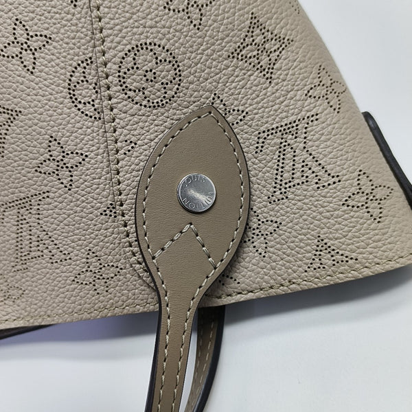 HINA PM Monogram Calfskin Gray