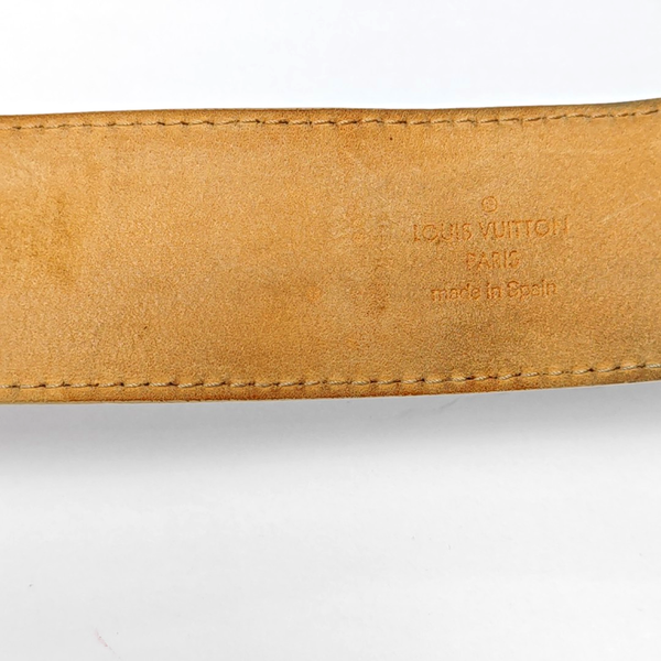 Coated Canvas Belt White