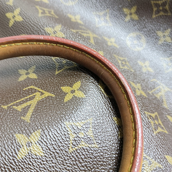 LOCKIT Monogram Coated Canvas Brown