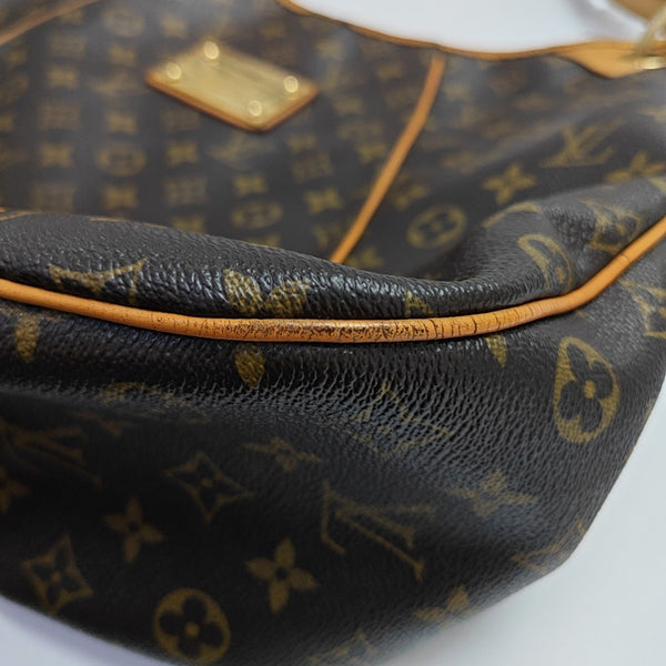 GALLIERA GM Monogram Coated Canvas Brown