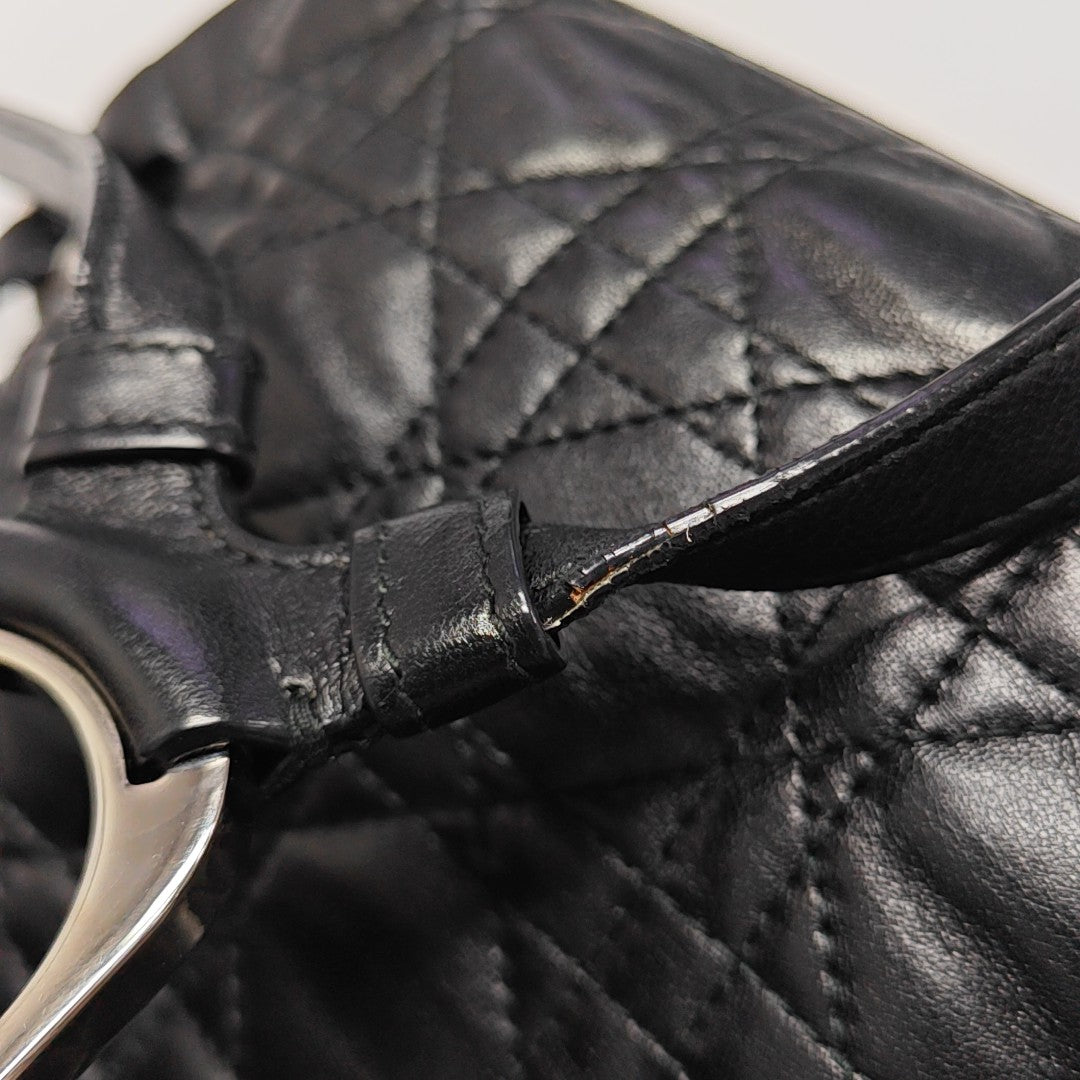 Stardust Quilted Lambskin Black