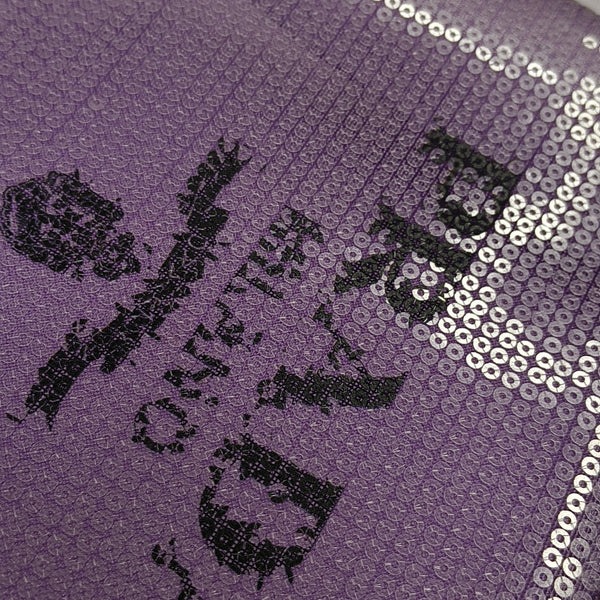 Special Material Tote Bag Purple