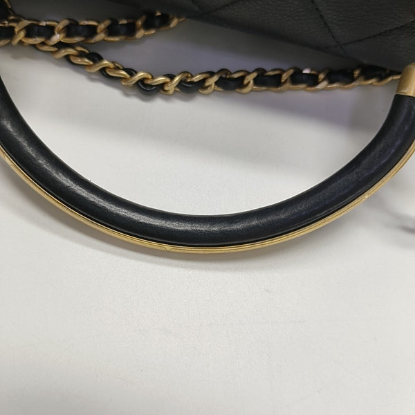 Quilted Calfskin Black