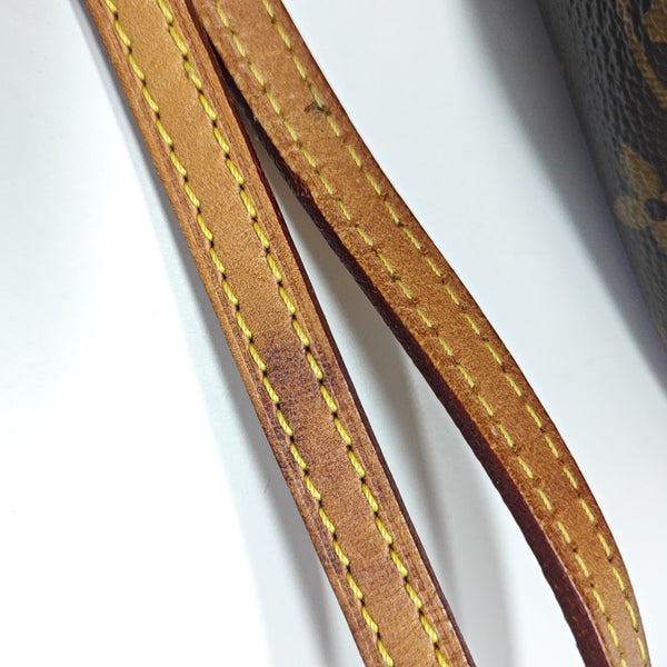 NÉONOÉ Nano Monogram Coated Canvas Brown