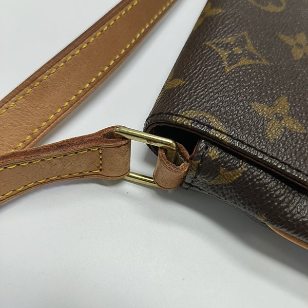 MUSETTE TANGO Monogram Coated Canvas Brown
