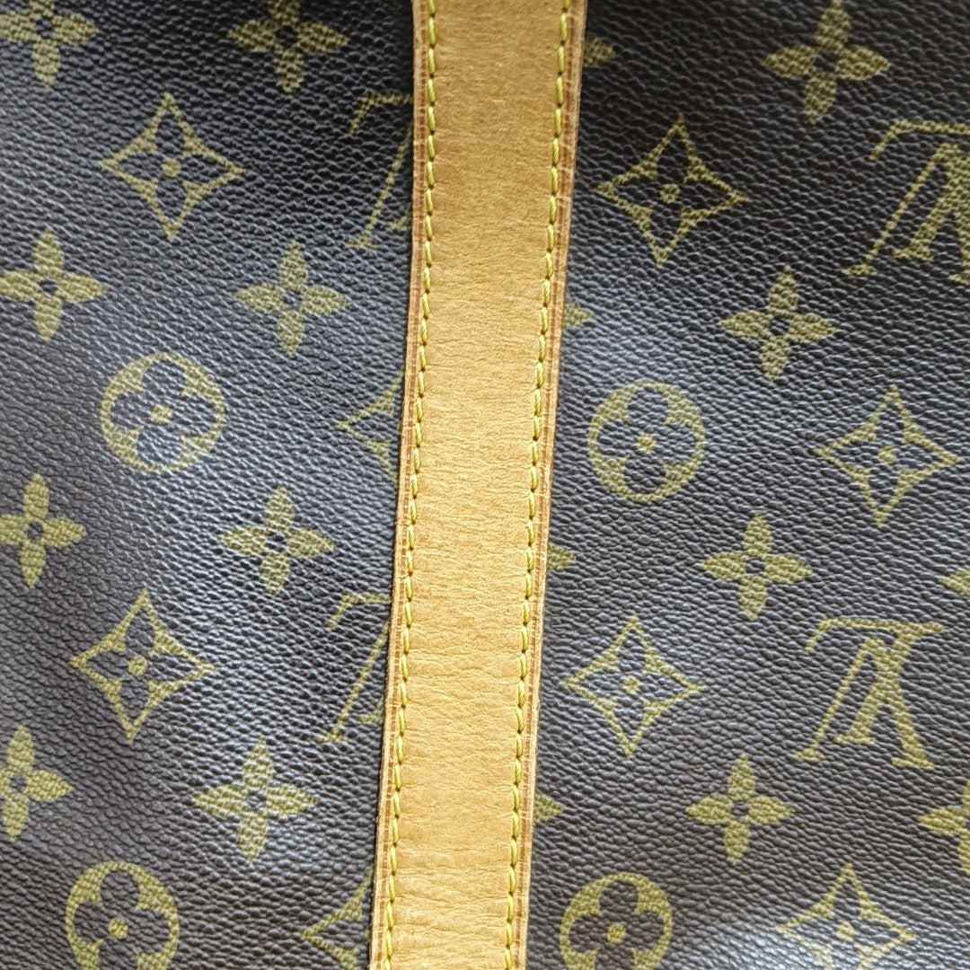 SAC SOUPLE 55 Monogram Coated Canvas Brown