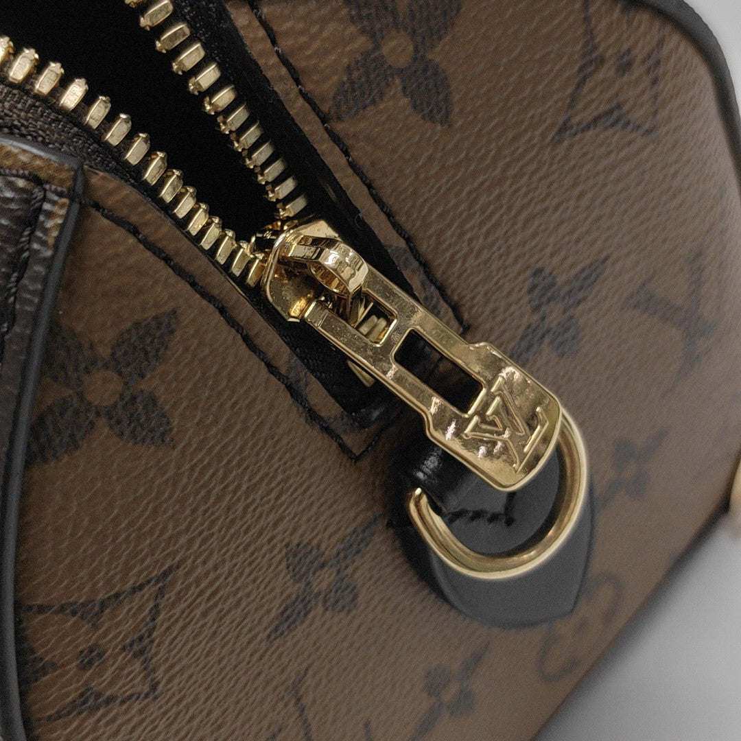 SPEEDY TRUNK 20 Monogram Coated Canvas Brown