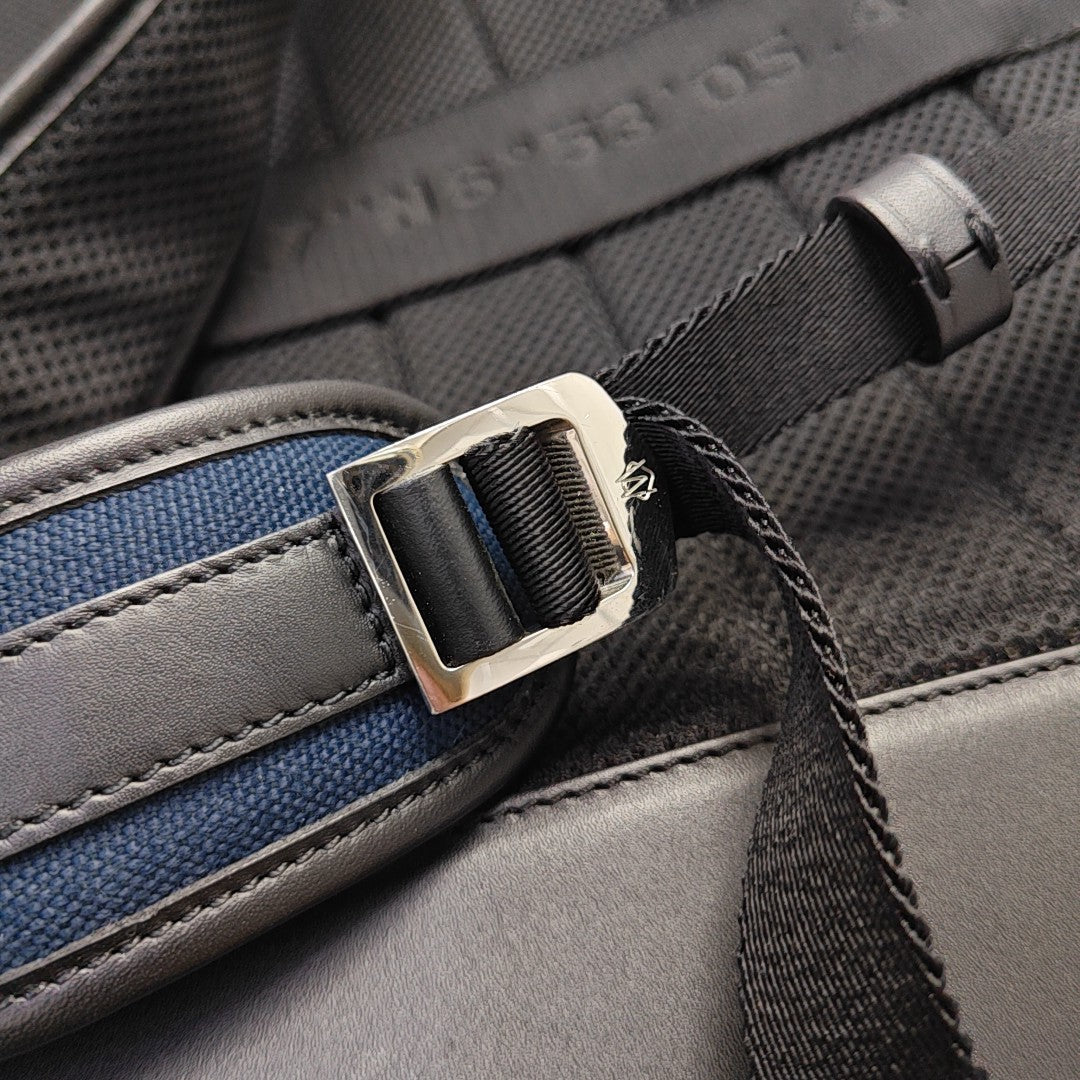 Fabric Backpack Large Blue