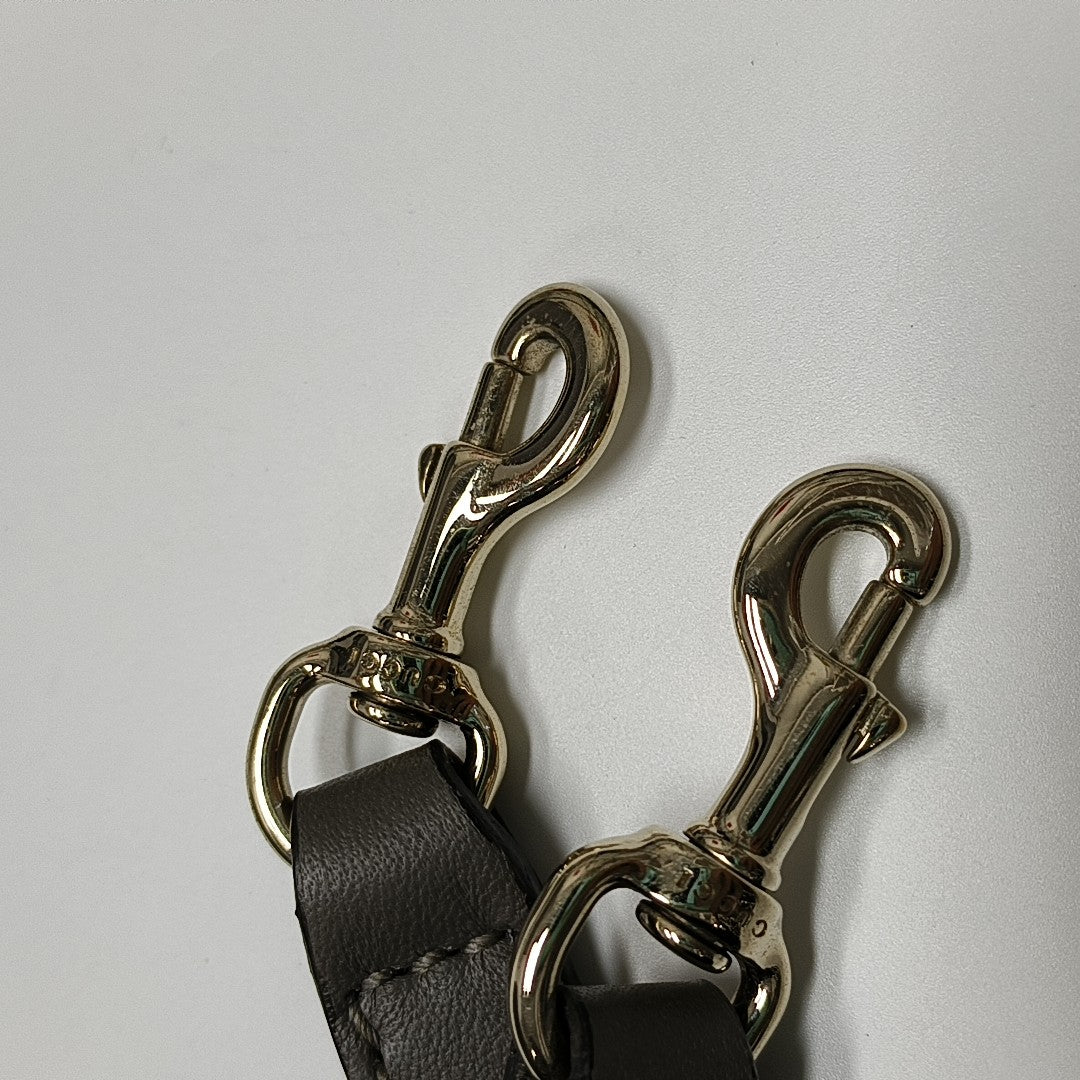 Microguccissima Monogram Calfskin Gray