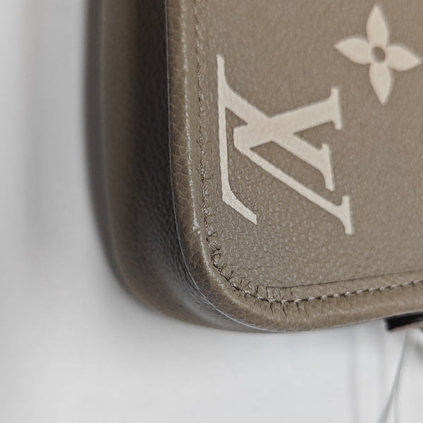 DIANE Nano Monogram Calfskin Gray