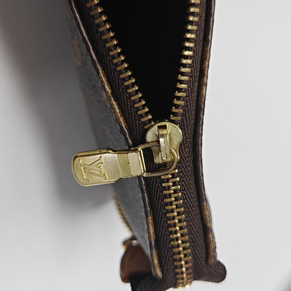 ACCESSOIRES Mini Monogram Coated Canvas Brown