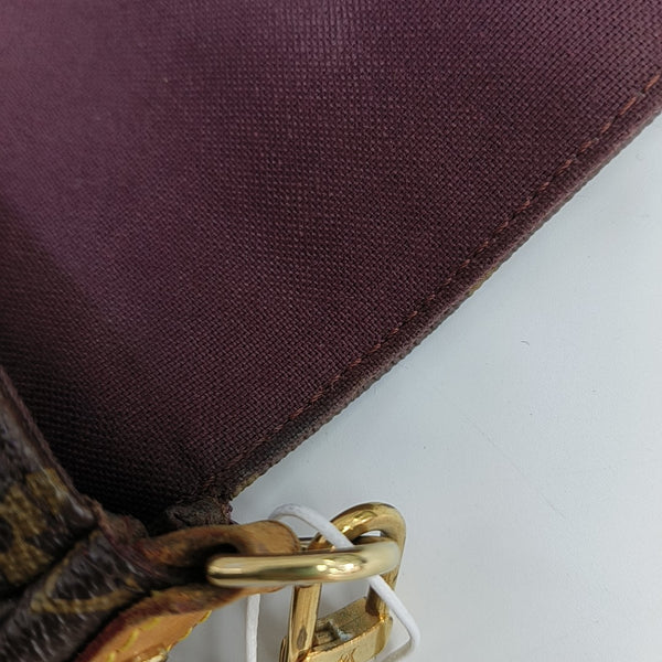 FAVORITE PM Monogram Coated Canvas Brown