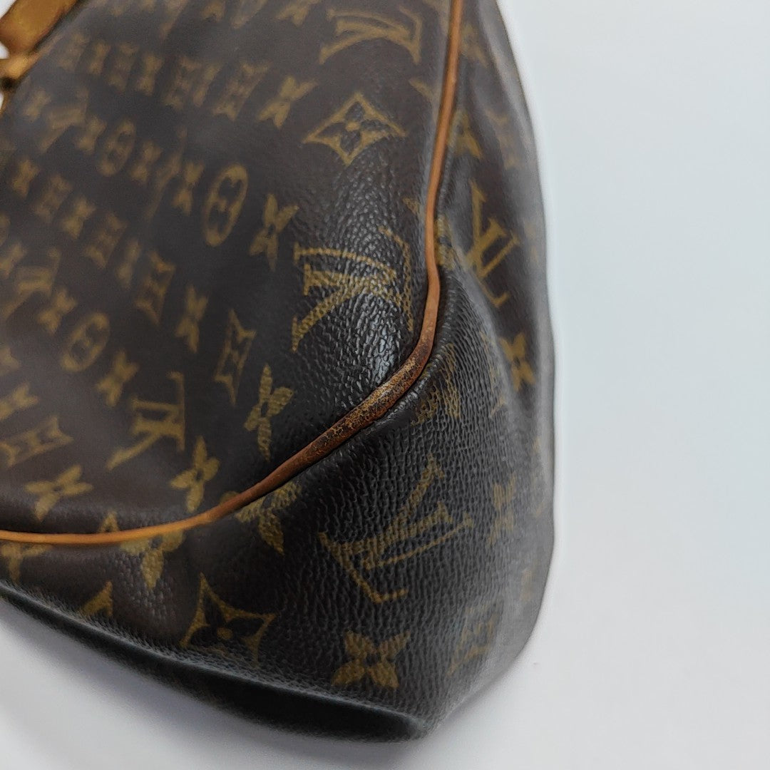 BATIGNOLLES GM Monogram Coated Canvas Brown
