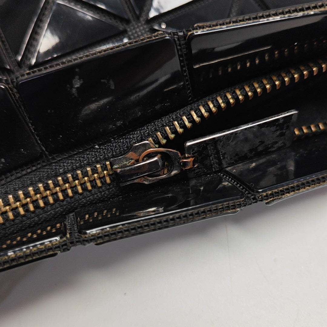 Special Material Top Handle Bag Black