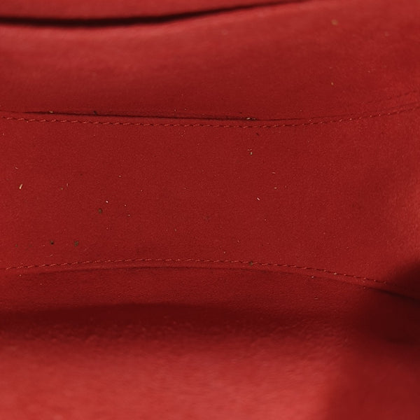 BOITE CHAPEAU PM Coated Canvas Red