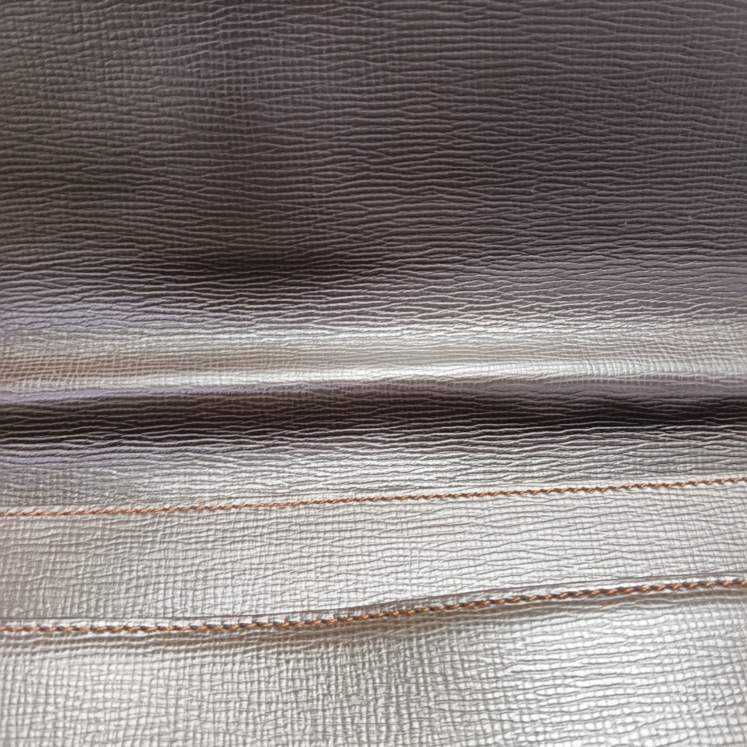 Calfskin Top Handle Bag Brown