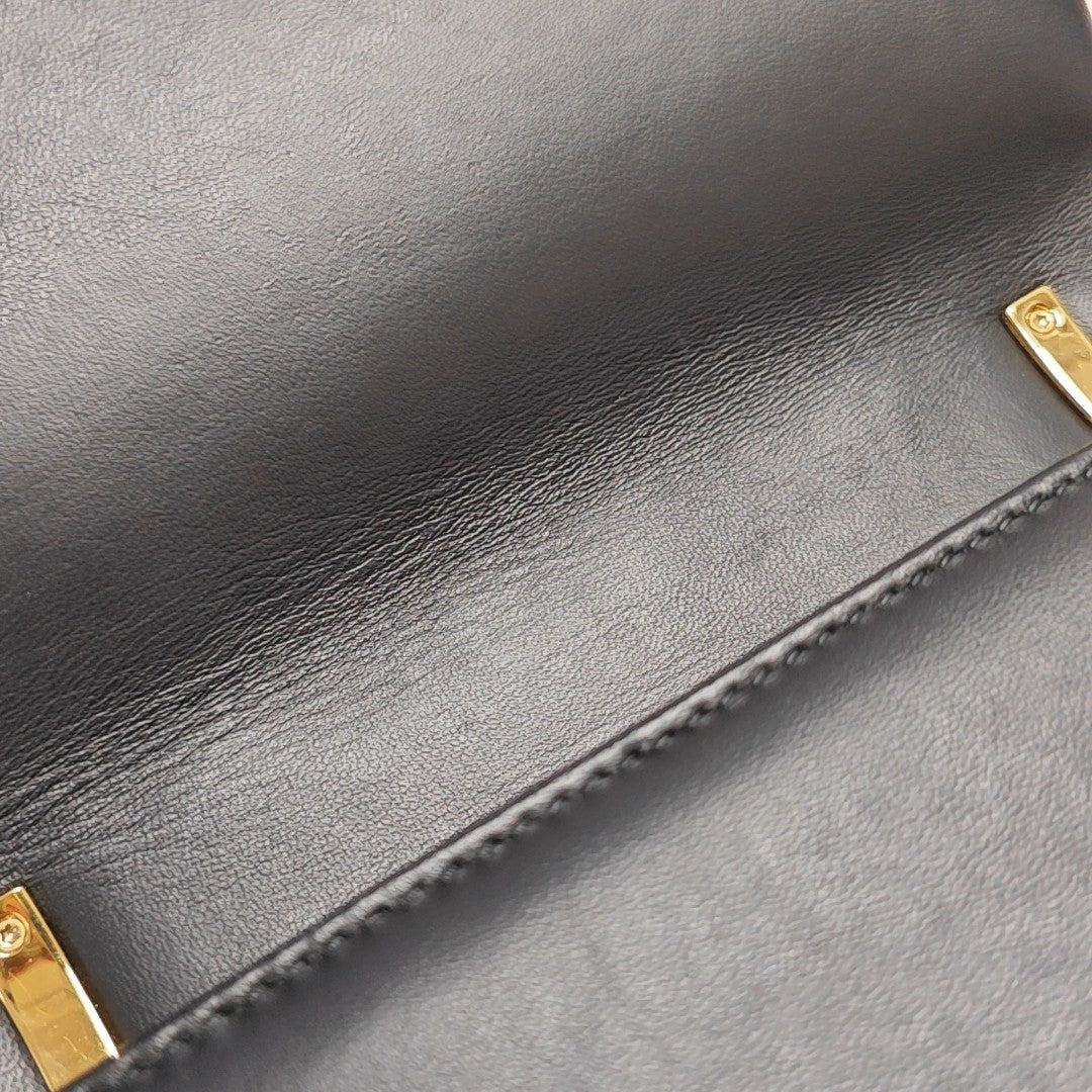 Lola Mini Quilted Lambskin Black