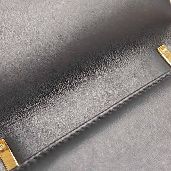 Lola Mini Quilted Lambskin Black