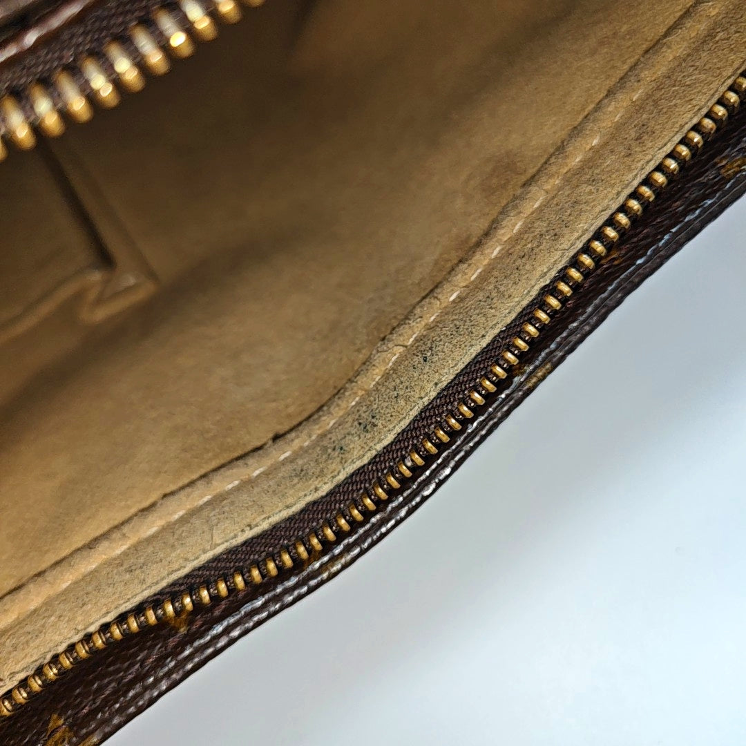 LOOPING GM Monogram Coated Canvas Brown