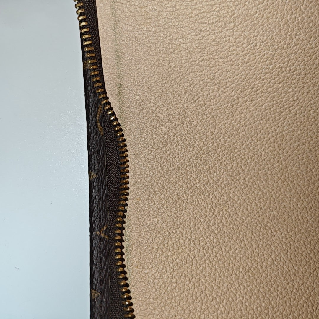 TOILET POCKET 26 Monogram Coated Canvas Brown