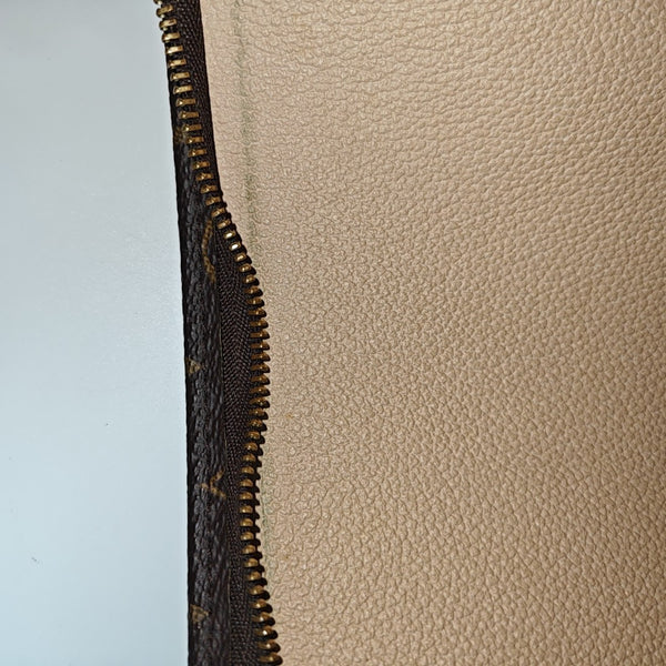 TOILET POCKET 26 Monogram Coated Canvas Brown