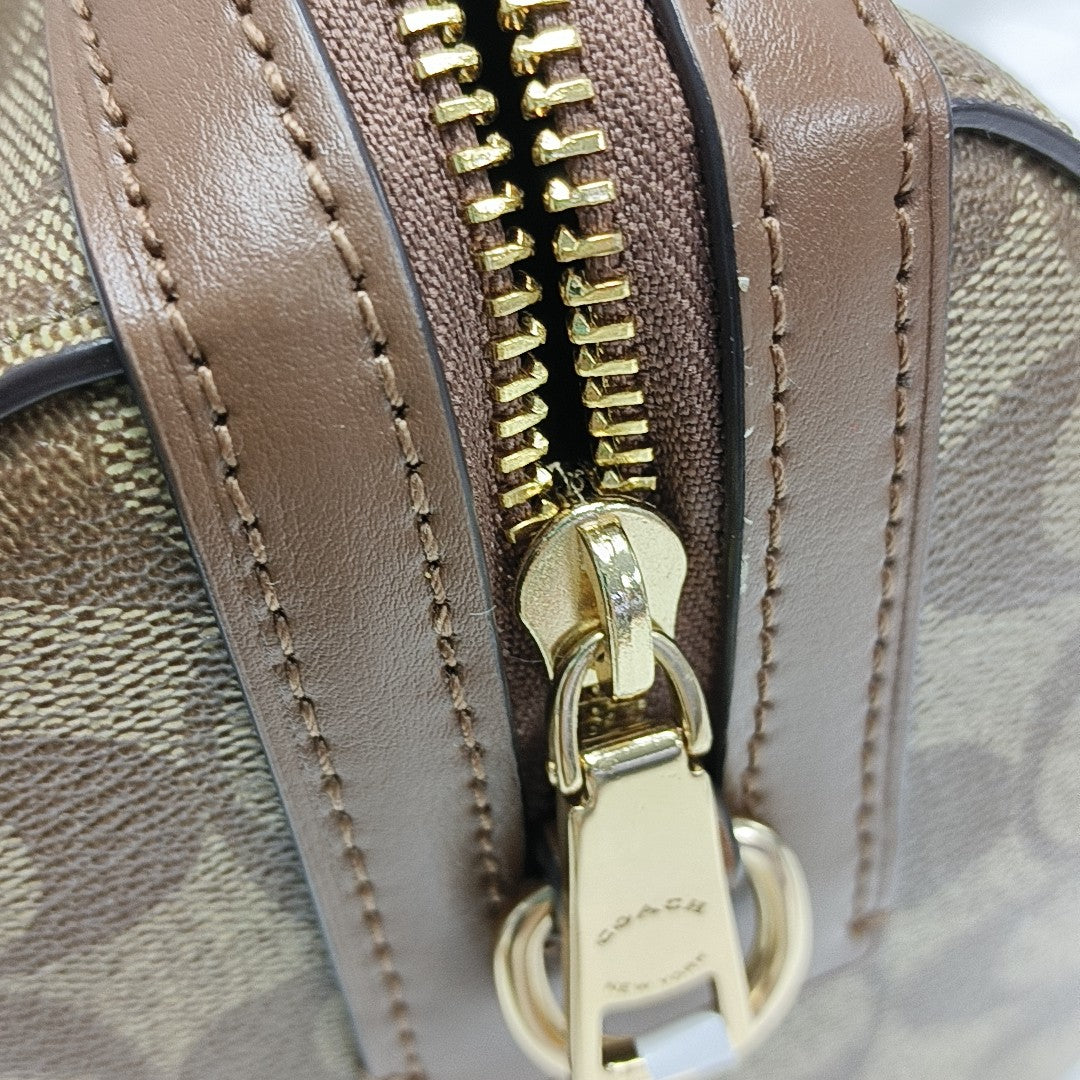 ROWAN Monogram Coated Canvas Beige