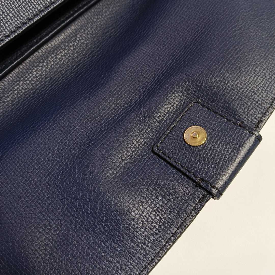 Camberley Derby Calfskin Blue