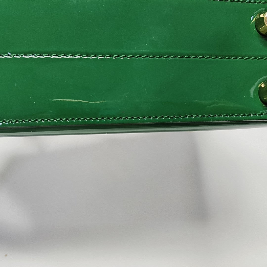 Sylvie 1969 Mini Patent Leather Green