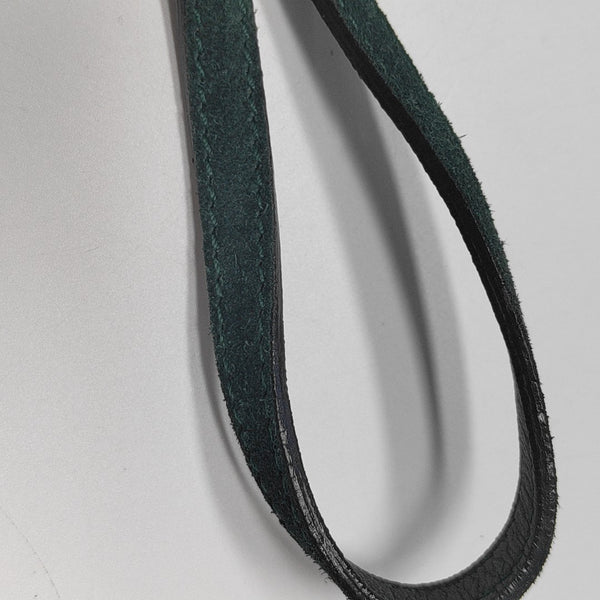 Suede Fringe Mini Suede Green