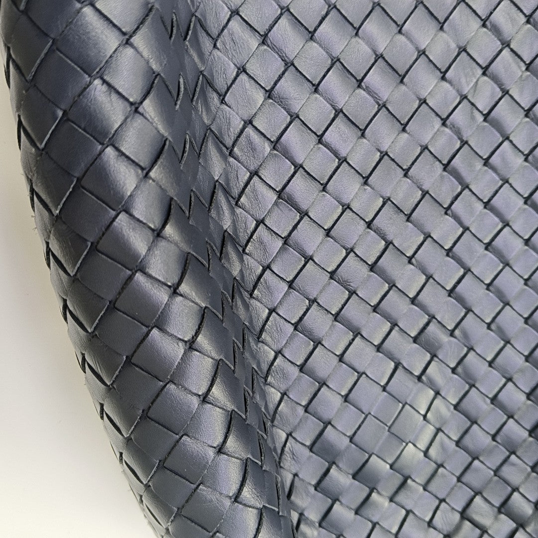 Calfskin Shoulder Bag Blue