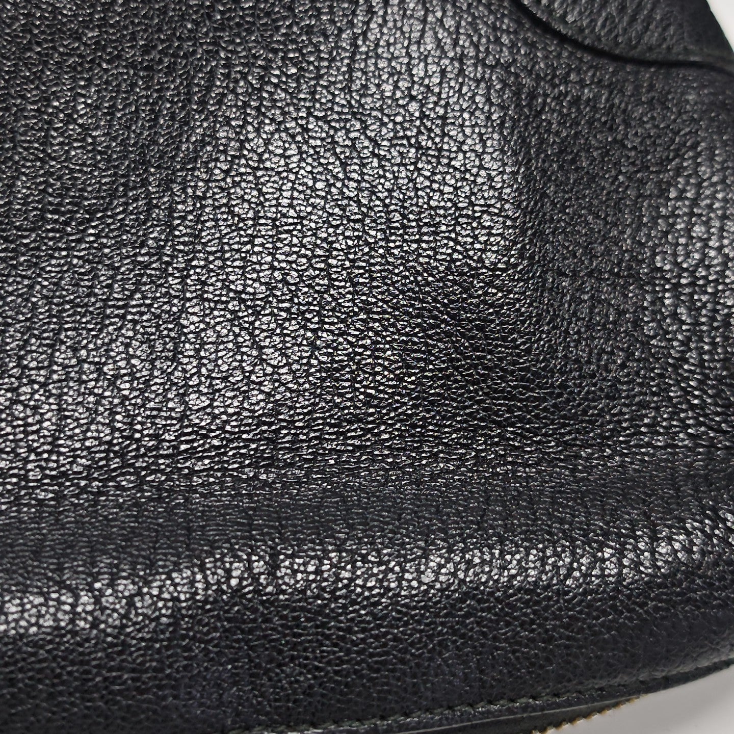 Calfskin Shoulder Bag Black