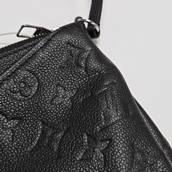 Pochette Pallas BB Monogram Calfskin Black