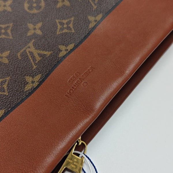 TUILERIES Monogram Coated Canvas Brown