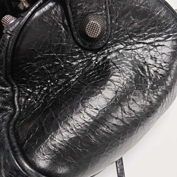 Lambskin Shoulder Bag Black