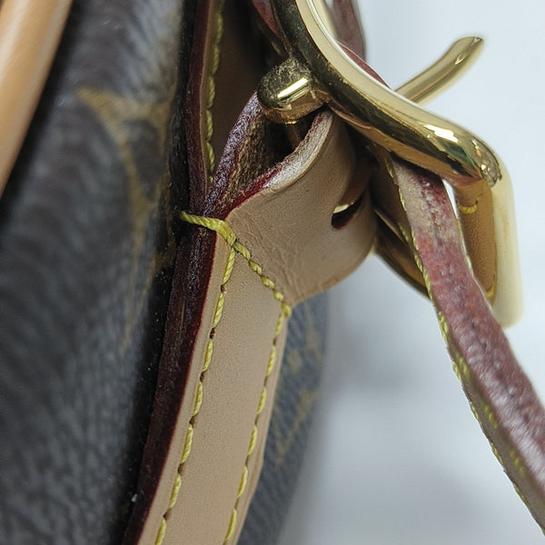 BOITE CHAPEAU PM Monogram Coated Canvas Brown