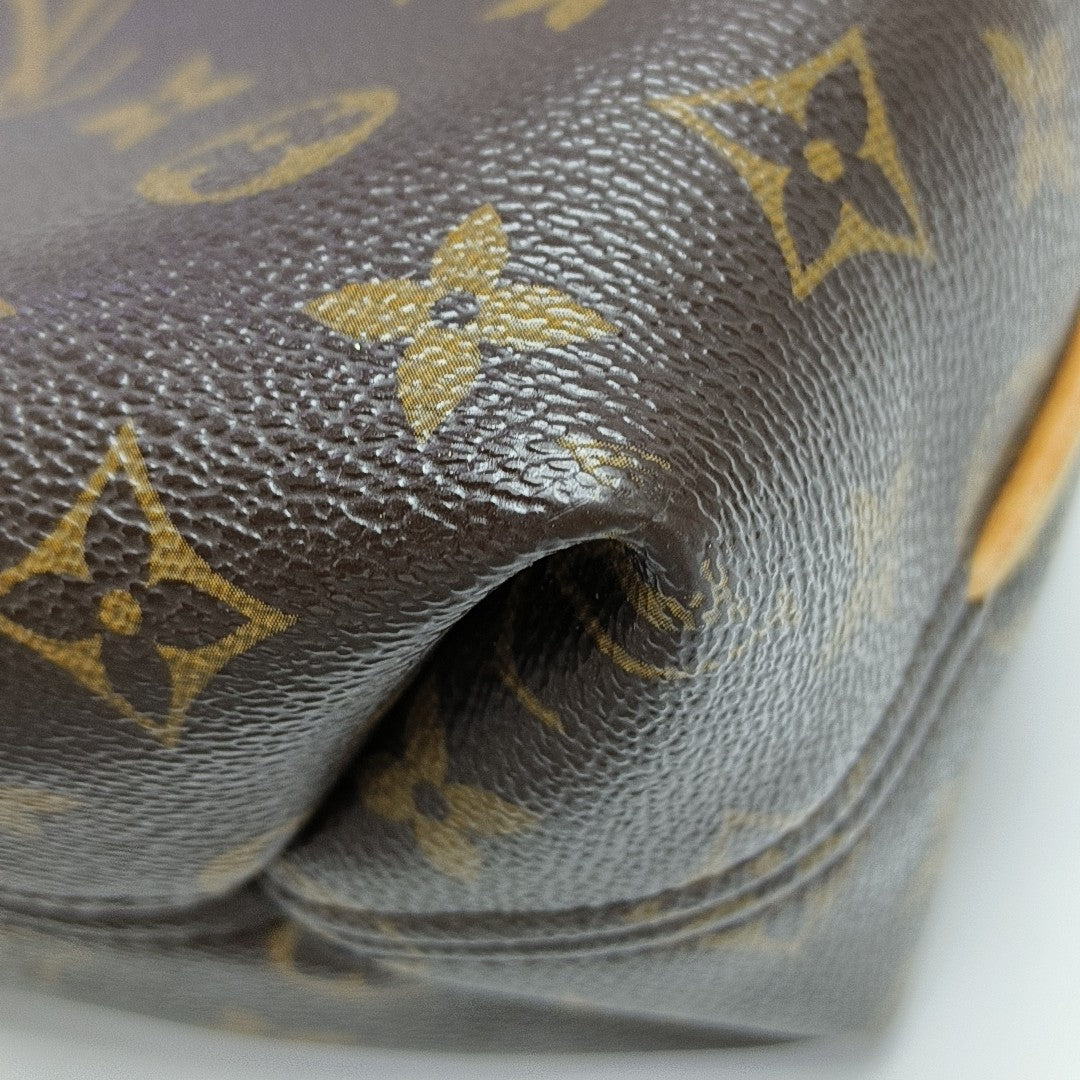 VINTAGE SULLY PM Monogram Coated Canvas Brown