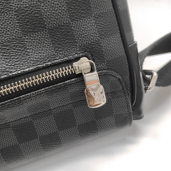 DISTRICT MM Damier Graphite Coated Canvas Gray
